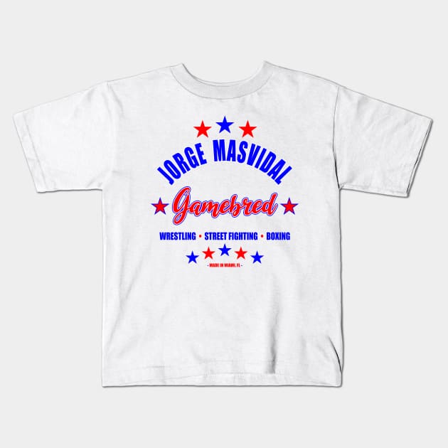 Jorge Masvidal Kids T-Shirt by SavageRootsMMA